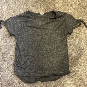 Target t-shirt, never worn,  side ties on sleeve